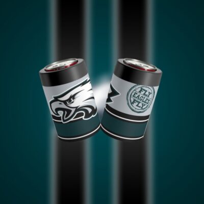Philadelphia Eagles NFL Stainless Steel Can Holder