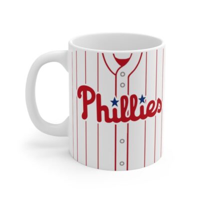 Philadelphia Phillies Jersey Mug - Philadelphia Phillies Baseball Mug - MLB Mugs