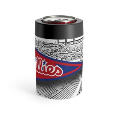 Philadelphia Phillies MLB Pennant Stainless Steel Can Holder 3
