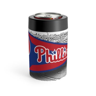 Philadelphia Phillies MLB Pennant Stainless Steel Can Holder