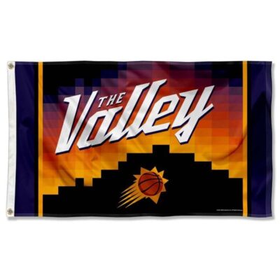Phoenix Suns City Edition Logo 3x5ft Wall Flag Banner Flag Outdoor Flag BF270