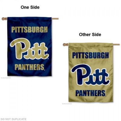 Pitt Panthers Dual Logo House Flag H0294