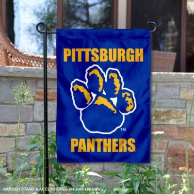 Pittsburgh Panthers Paw Logo Garden Flag GF01002