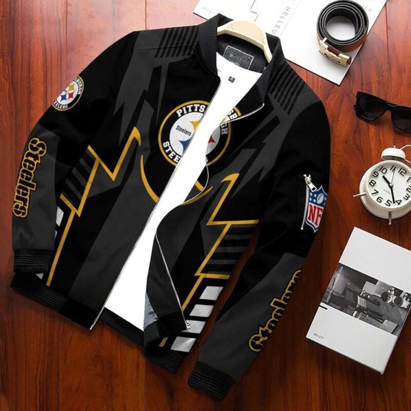 Pittsburgh Steelers Bomber Jacket 422 Sport Hot Trending Hot Choice Design Beautiful BJ02283