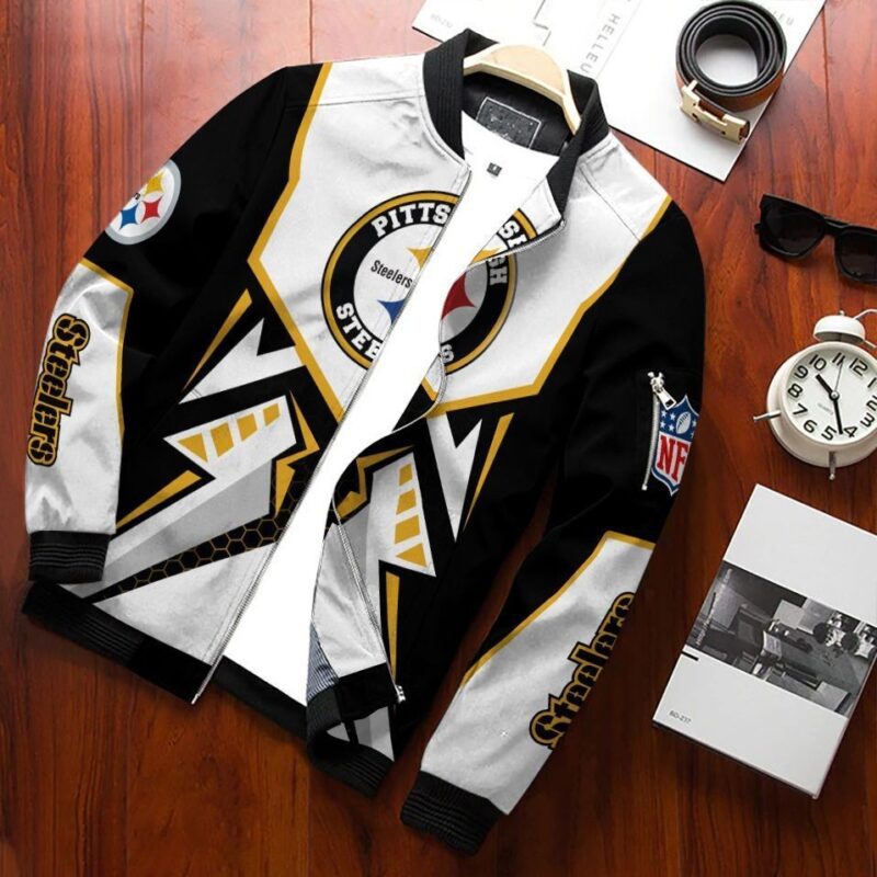 Pittsburgh Steelers Bomber Jacket 447 Sport Hot Trending Hot Choice Design Beautiful BJ02264