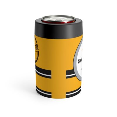 Pittsburgh Steelers NFL Stainless Steel Can Holder 3 1