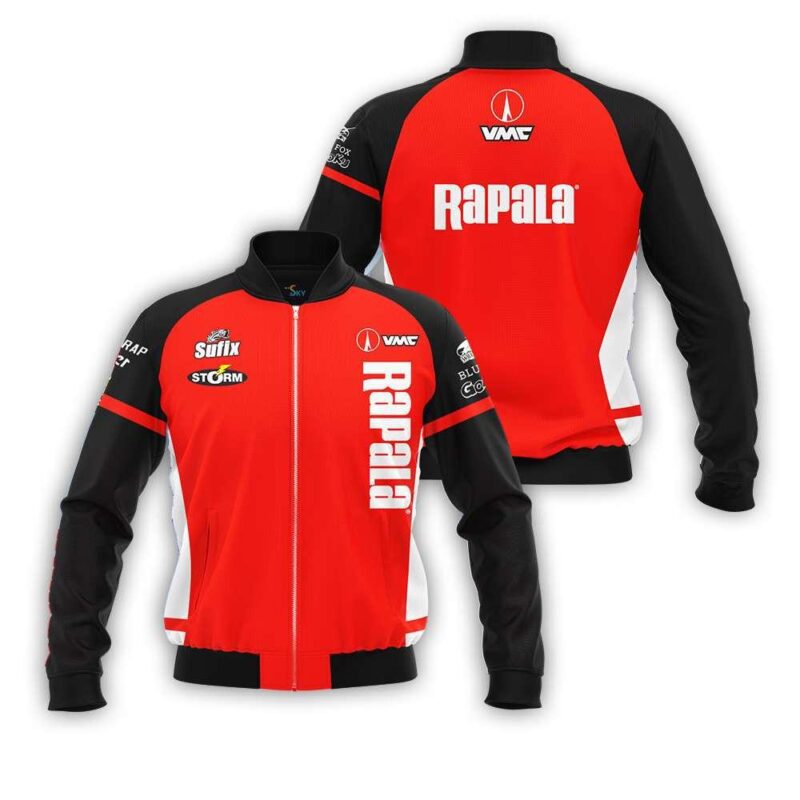 Rapala Sufix Storm Motorsport Auto Racing Team Moto Gp Motocross 3D Designed Gift For Rapala Fans Bomber Jacket BJ03807