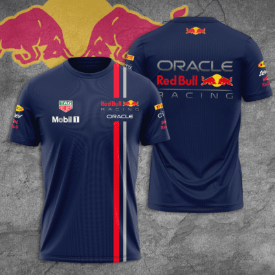 Red Bull Racing 3D T-Shirt TS0092 1 Red Bull Racing 3D T Shirt TS0092 1