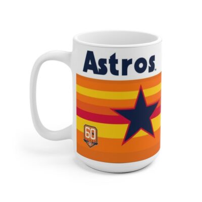 Retro Houston Astros Tequila Sunrise Coffee Mug 3