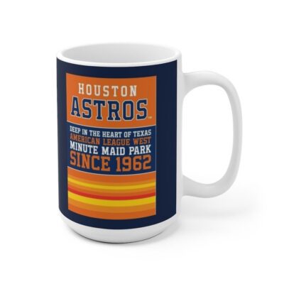 Retro Houston Astros Tequila Sunrise Coffee Mug 5