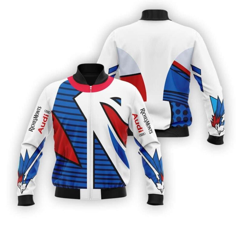 Richesmonts Audi Auto Racing Team Moto Gp Motocross Costume Gift For Richesmonts Fans Bomber Jacket BJ03884