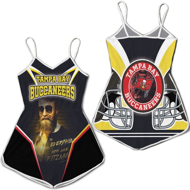 Ryan Fitzpatrick Tampa Bay Buccaneers Canvas Romper RJ04515