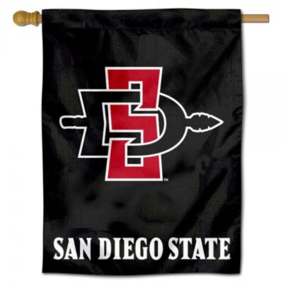 SDSU Aztecs House Flag H0332
