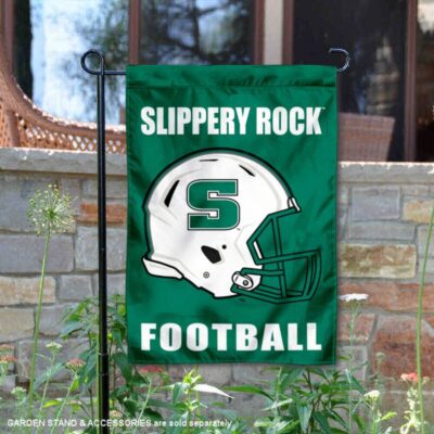 SRU The Rock Helmet Yard Garden Flag GF01864