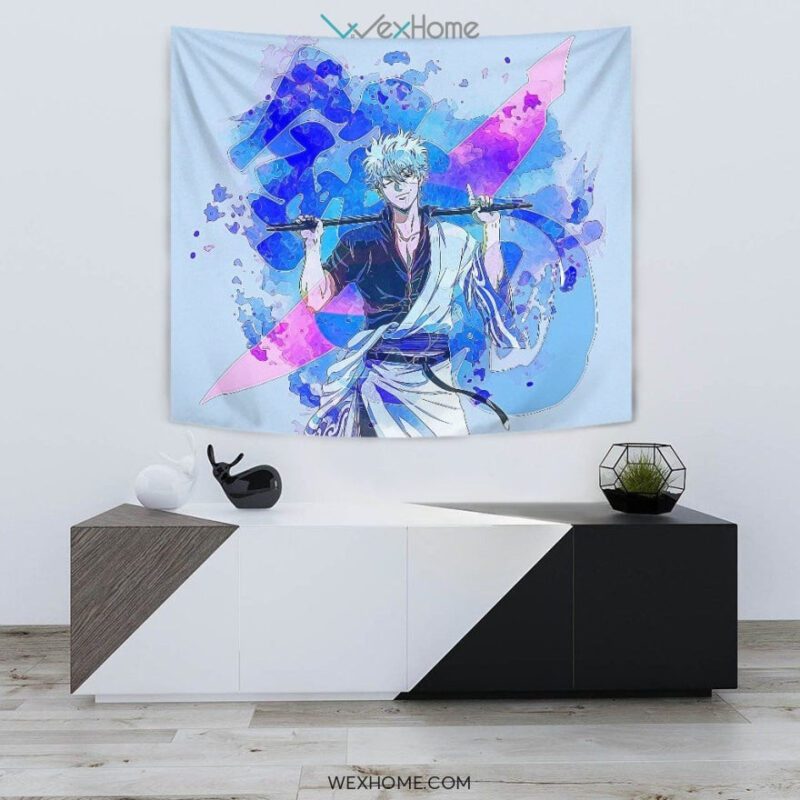 Sakata Gintoki Gintama Wall Anime Tapestry 1