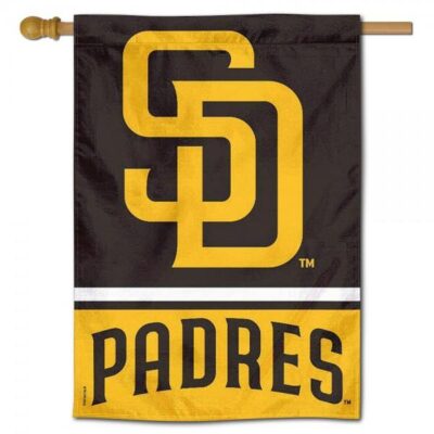 San Diego Padres Double Sided House Flag H0028