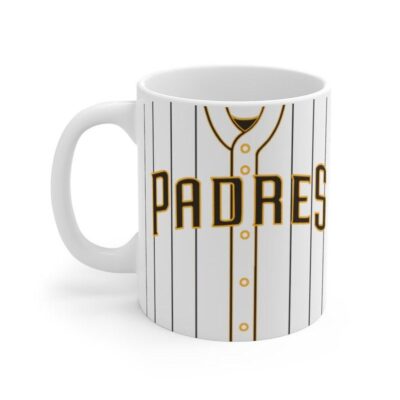 San Diego Padres Jersey Mug - San Diego Padres Baseball Mug - MLB Mugs