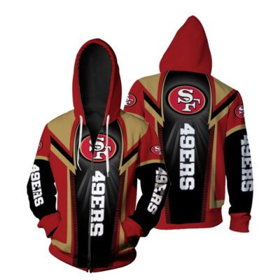 San Francisco 49ers For Fans Zip Hoodie ZH01020