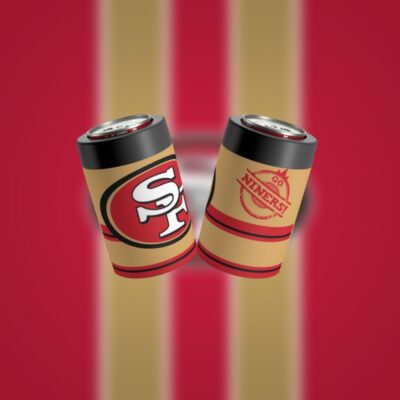 San Francisco 49ers NFL Stainless Steel Can Holder