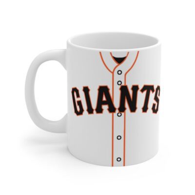 San Francisco Giants Jersey Mug - San Francisco Giants Baseball Mug - MLB Mugs
