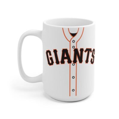 San Francisco Giants Jersey Mug San Francisco Giants Baseball Mug MLB Mugs 5