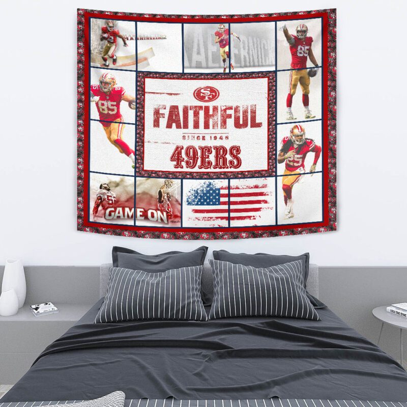 San Francisco Players 49ers Tapestry American Football Car Accessories Custom For Fans 2