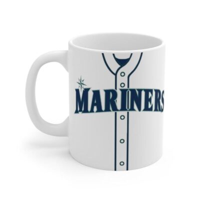 Seattle Mariners Jersey Mug - Seattle Mariners Baseball Mug - MLB Mugs