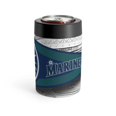 Seattle Mariners MLB Pennant Stainless Steel Can Holder