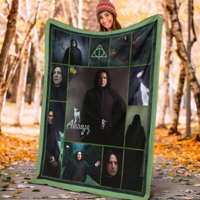 Severus Snape Harry Potter Fleece Blanket Movie Home Decor Custom For Fans 3 Severus Snape Harry Potter Fleece Blanket Movie Home Decor Custom For Fans 3