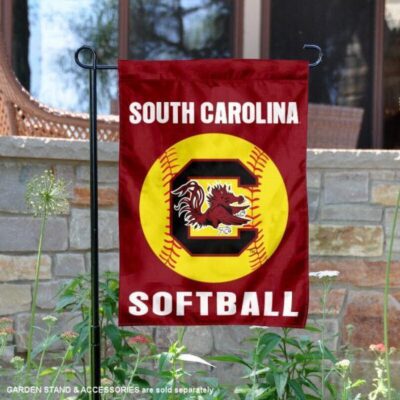 South Carolina Gamecocks Softball Garden Flag GF00887