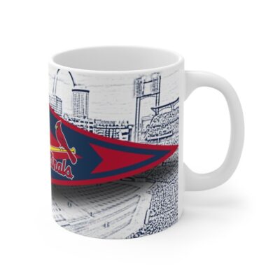 St. Louis Cardinals Pennant Mug St. Louis Cardinals Mug MLB Mugs 2