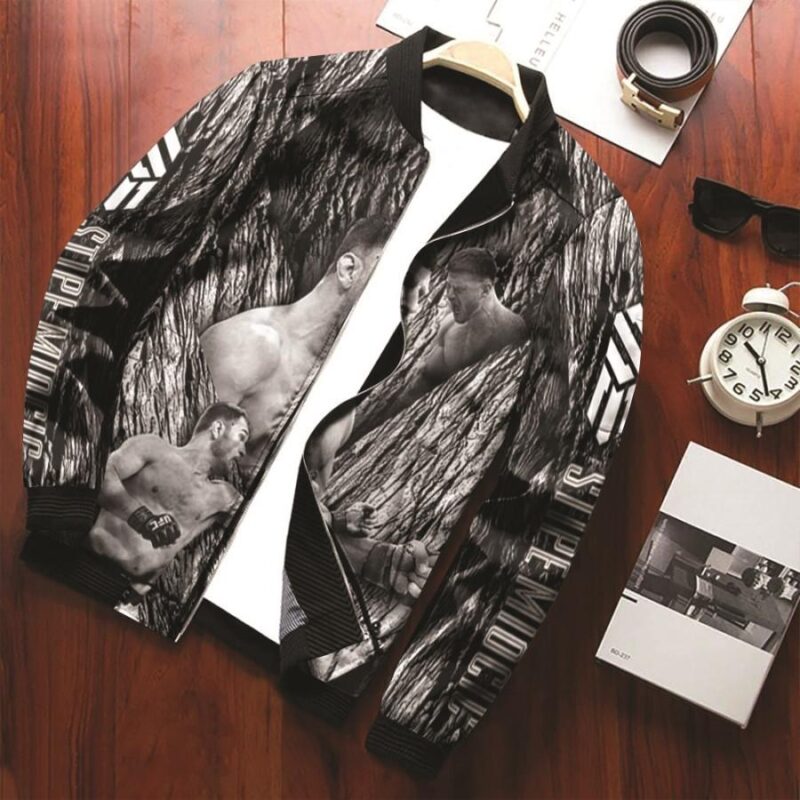 Stipe Miocic Stone Cold UFC Champions Fighters Bomber Jacket Gift For Stipe Miocic Fans BJ03472