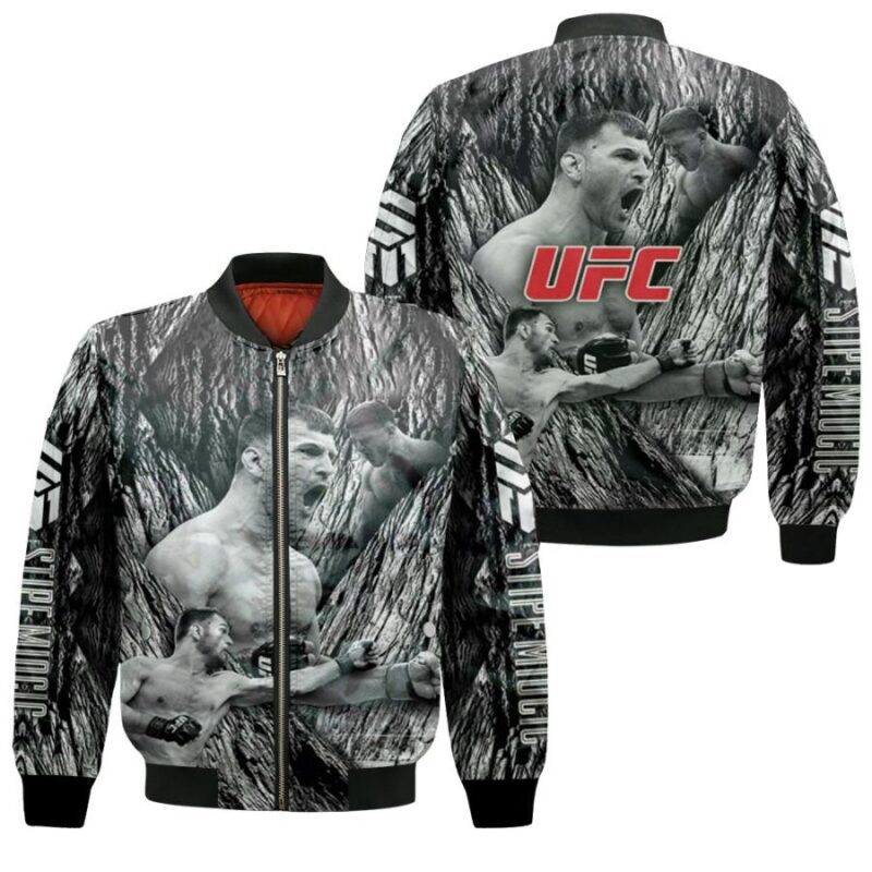 Stipe Miocic Stone Cold UFC Champions Fighters Gift For Stipe Miocic Fans Bomber Jacket BJ03546