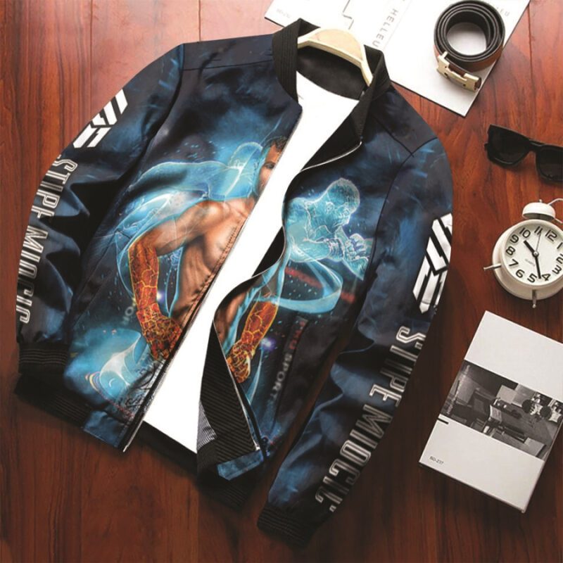 Stipe Miocic Stone Cold UFC Unrivalled Fighters Bomber Jacket Gift For Stipe Miocic Fans BJ03470