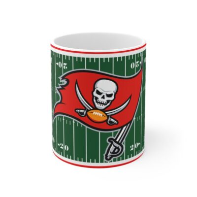 Tampa Bay Buccaneers Football Field NFL Mug