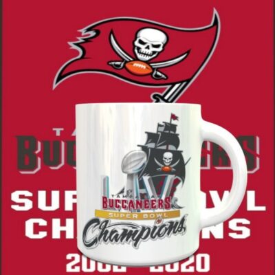 Tampa Bay Buccaneers Super Bowl Champions Mug - Tampa Bay Bucs Mug - Super Bowl LV - Super Bowl Champions