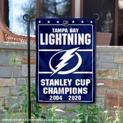 Tampa Bay Lightning 2020 Stanley Cup Champions Garden Flag GF01182