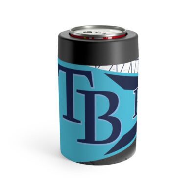 Tampa Bay Rays MLB Pennant Stainless Steel Can Holder 2