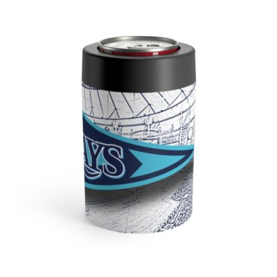 Tampa Bay Rays MLB Pennant Stainless Steel Can Holder 3