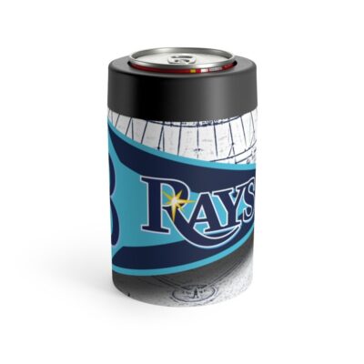 Tampa Bay Rays MLB Pennant Stainless Steel Can Holder