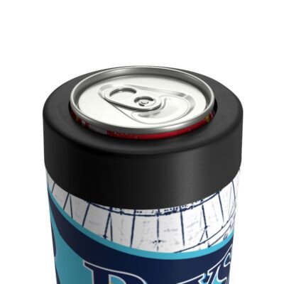 Tampa Bay Rays MLB Pennant Stainless Steel Can Holder 5