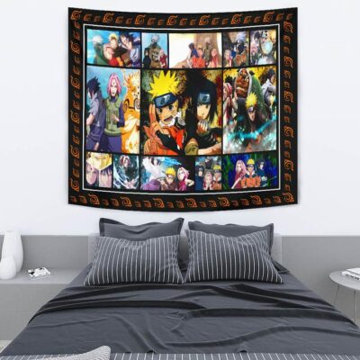Team 7 Naruto Tapestry Anime Car Accessories Custom For Fans 2