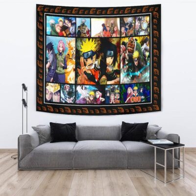 Team 7 Naruto Tapestry Anime Car Accessories Custom For Fans 3