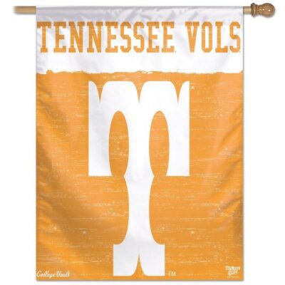 Tennessee Volunteers College Vault Logo House Flag H0172