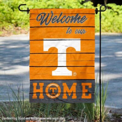 Tennessee Volunteers Welcome To Our Home Garden Flag GF01022