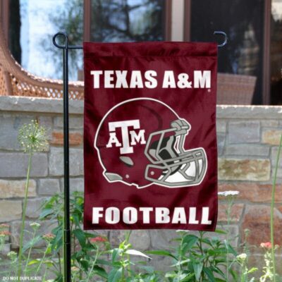 Texas A&M Football Helmet Garden Banner GF01037