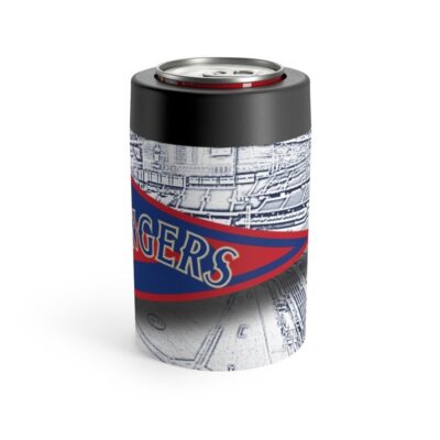 Texas Rangers MLB Pennant Stainless Steel Can Holder 3
