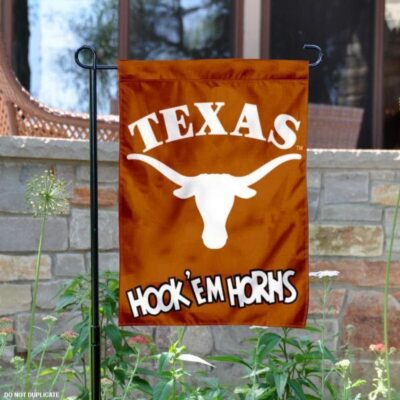 Texas UT Longhorns Hook'em Horns Garden Flag GF00968