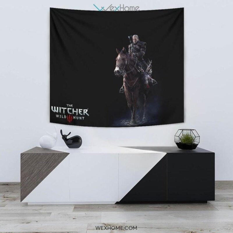 The Witcher 3 Tapestry For Gamer Fan Gift 1
