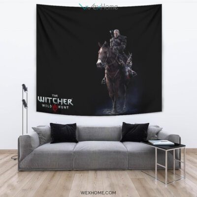 The Witcher 3 Tapestry For Gamer Fan Gift 3